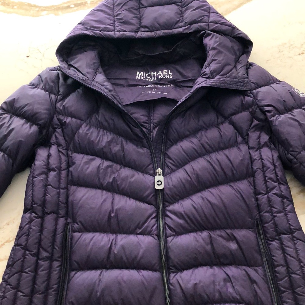 Michael Kors Size M Packable Coat